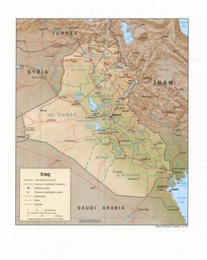 Iraq Map Picture